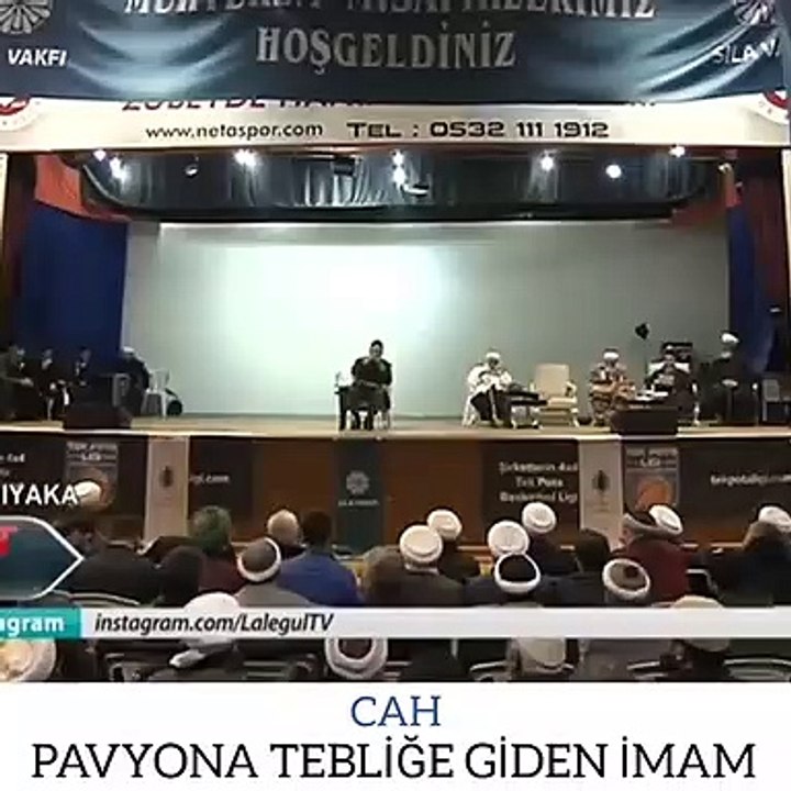 İhsan Şenocak Hoca Pavyonda Tebliğ Yapan İmam