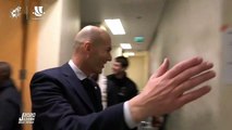 La celebración en el vestuario del Real Madrid