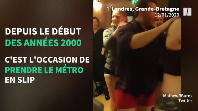 La journée sans pantalon a permis aux usagers d'être (très) à l'aise dans le métro