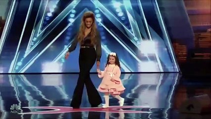 little Girl rock audition shock the judges