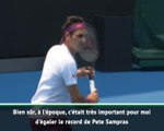 Open d'Australie - Federer n'est pas obsédé par son record de titres de Grand Chelem