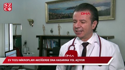 Ev tozu mikropları akciğerde DNA hasarına yol açıyor