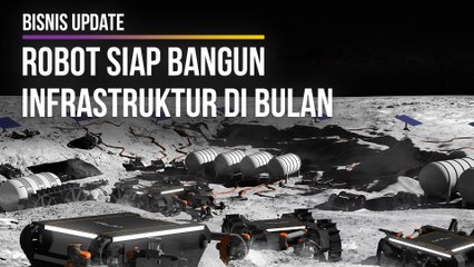 Robot Siap Bangun Infrastruktur Di Bulan