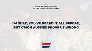 You can sing sod all