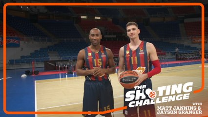 Shooting Challenge: Matt Janning & Jayson Granger, KIROLBET Baskonia Vitoria-Gasteiz