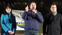 Emilia Romagna, Salvini a Sarsina (11.01.20)