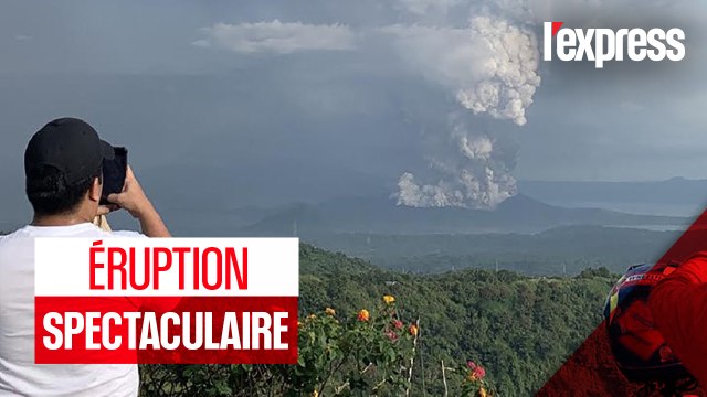 Philippines : une éruption volcanique spectaculaire