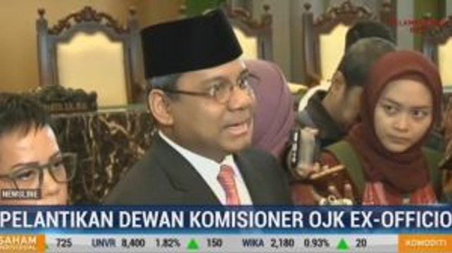 Suahasil Nazara Dilantik Jadi Anggota Dewan Komisioner OJK
