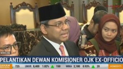 Suahasil Nazara Dilantik Jadi Anggota Dewan Komisioner OJK