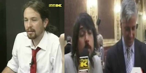 Cuando Pablo Iglesias y Ramón Espinar 'le hacían la pelota' al prófugo exvicepresidente de Bolivia