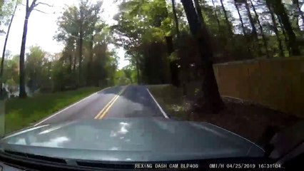 Close Call Over Hill Crest