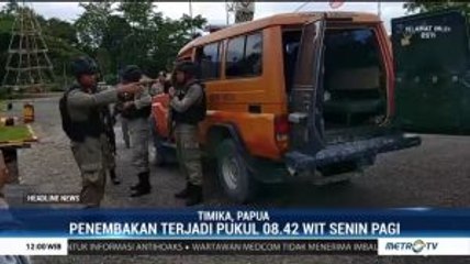 Dua Bus Karyawan Freeport Ditembak