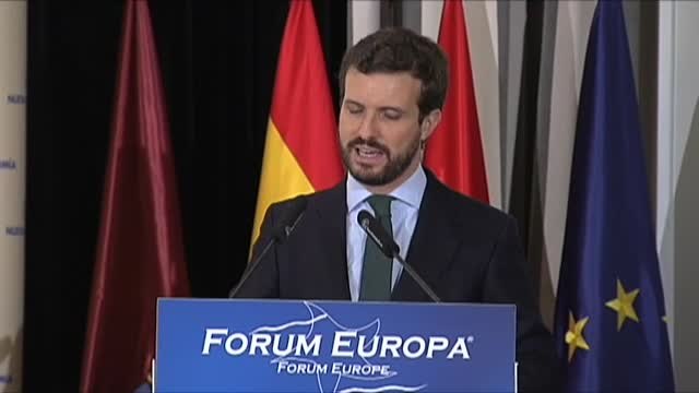 Casado acusa a Sánchez de atacar la separación de poderes colocando a Dolores Delgado en la Fiscalía