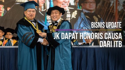 JK Dapat Gelar Kehormatan dari ITB