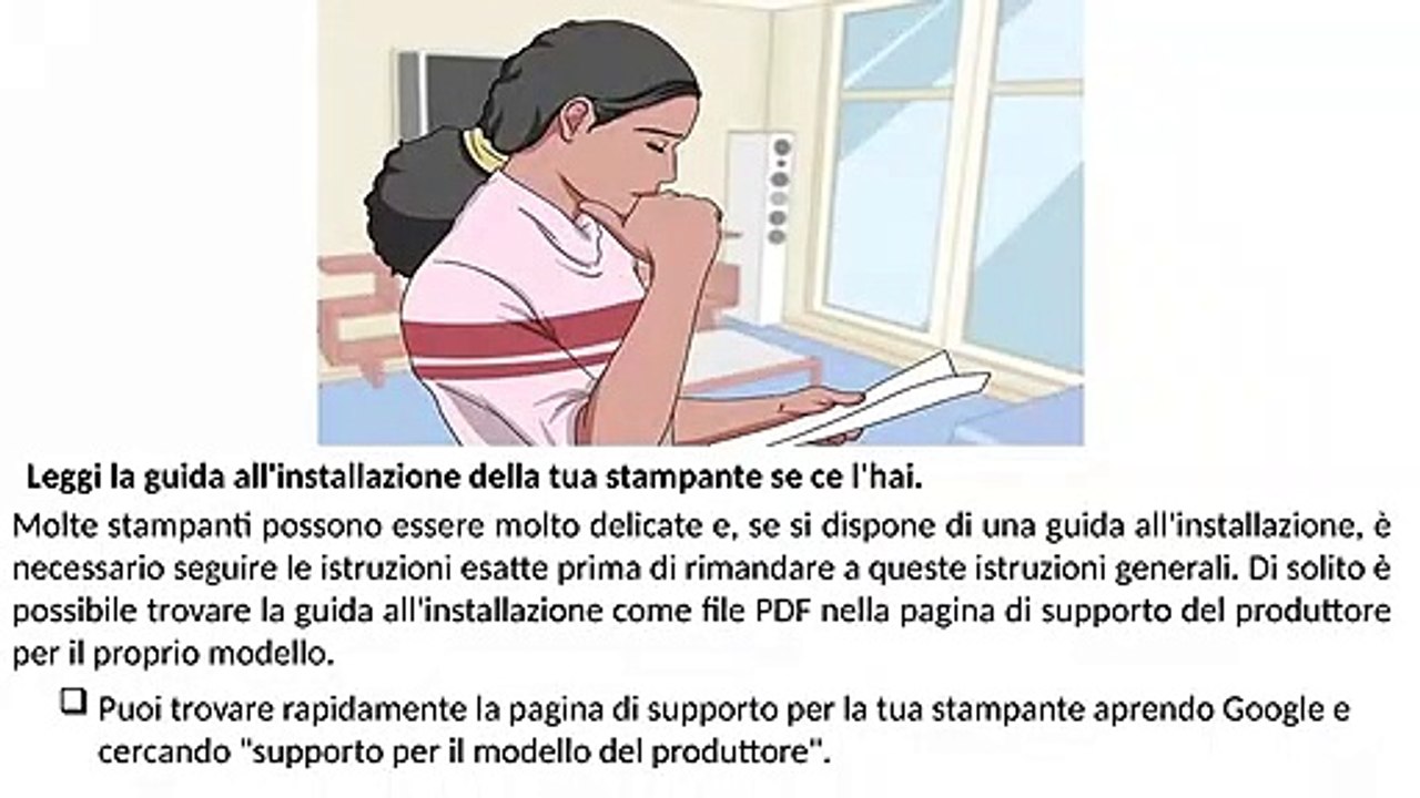 Come installare una stampante