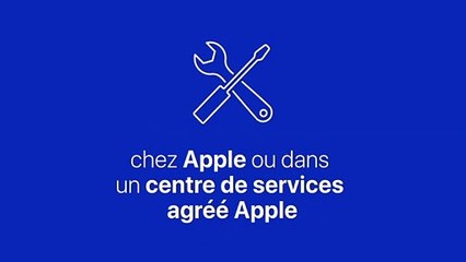 Programmer une réparation chez Apple ou dans un centre de services agréé Apple