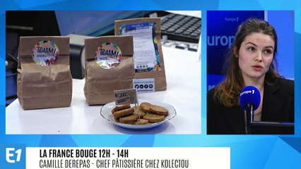 La France bouge : Camille Derepas, chef pâtissière chez "Kolectou", start up qui lutte contre le gaspillage alimentaire