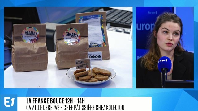 La France bouge : Camille Derepas, chef pâtissière chez Kolectou , start up qui lutte contre le gaspillage alimentaire