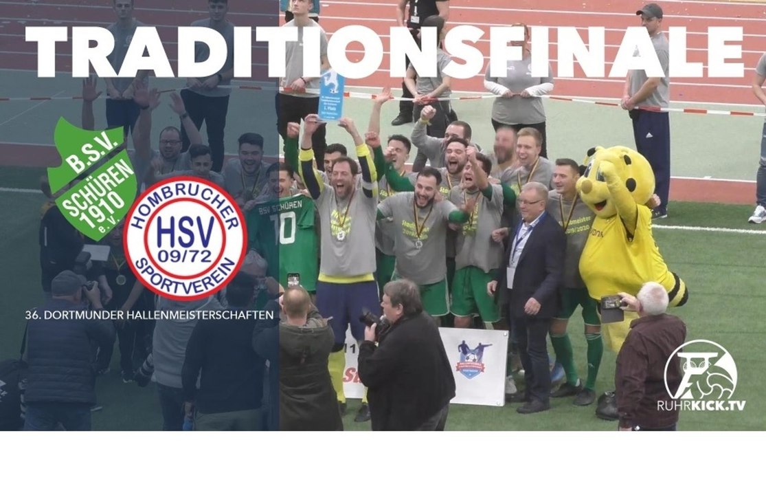 Im dritten Anlauf: Schüren holt sich die Dortmunder Hallenmeisterschaft (BSV Schüren – Hombruch)