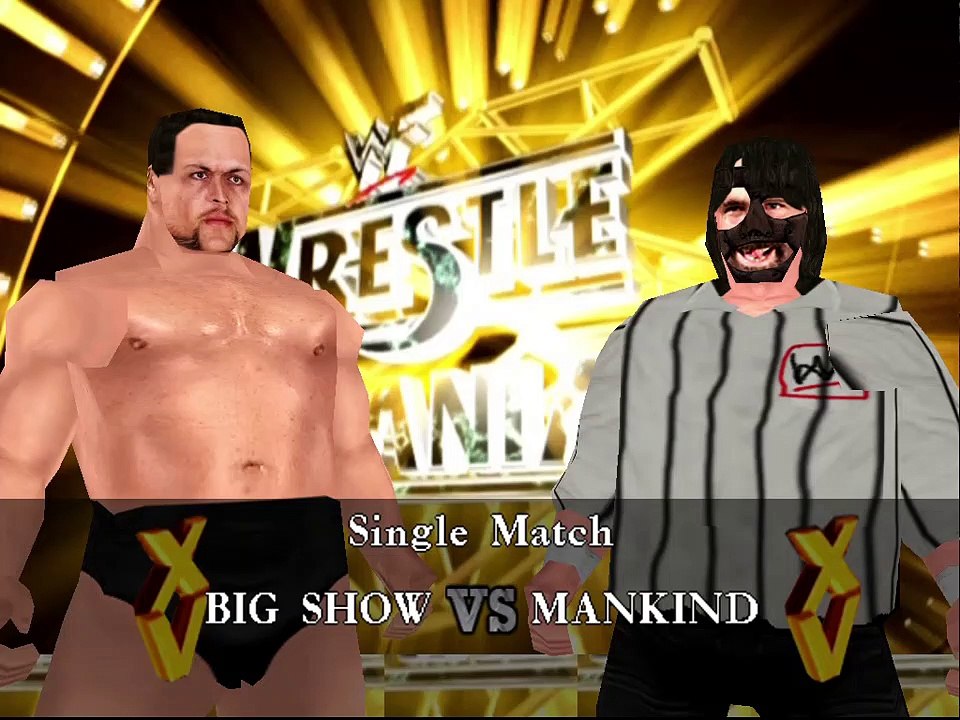 Warzone- WWF Attitude Mod Matches The Big Show vs Mankind