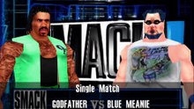 Warzone- WWF Attitude Mod Matches The Godfather vs The Blue Meanie