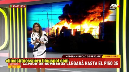 Carla Muschi en edicion ATV noticias matinal 13.01.2020