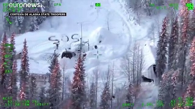 Rescatan a un hombre que llevaba tres semanas atrapado en la nieve al sur de Alaska