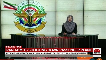 NBC Iran admits to unintentionally shooting down Ukrainian plane
