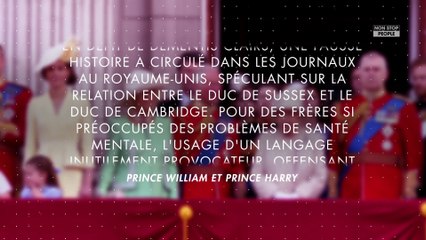 William et Harry en froid ? Leur grosse mise au point dans un communiqué officiel