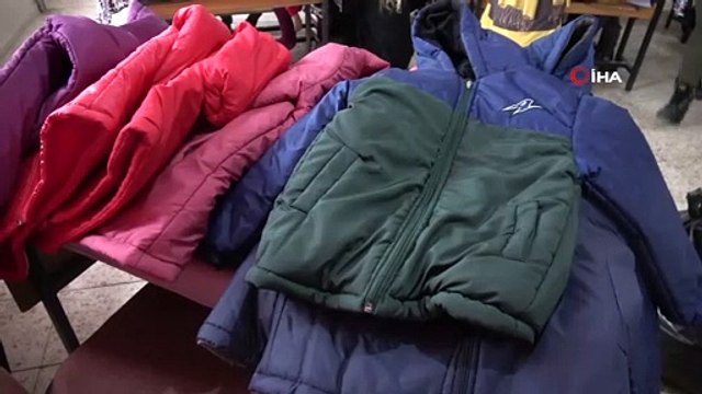 'Kardeşim Üşümesin' projesi miniklerin yüzünü gülümsetmeye devam ediyor