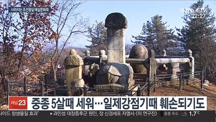 사라지는 조선왕실 '태실' 문화재…경기도 보호 나서