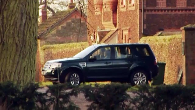 Prince Philip seen briefly on Sandringham estate