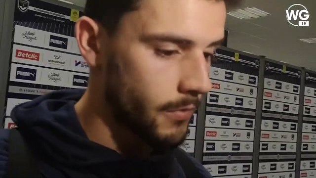 Interview après- match Loris Benito_1