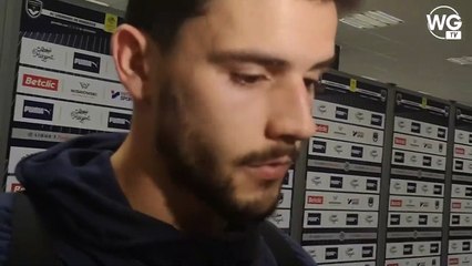 Interview après- match Loris Benito_1
