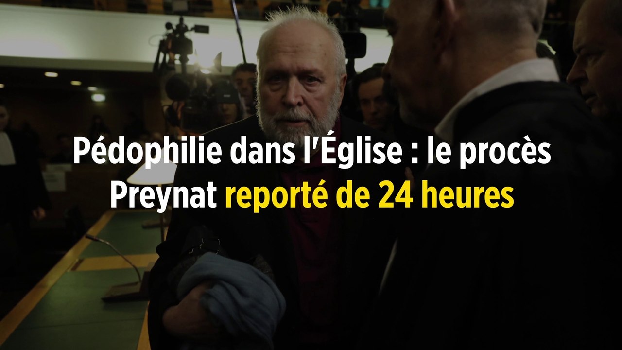 Pédophilie dans l'Église : le procès Preynat reporté de 24 heures