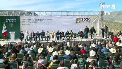 Reunião com famílias das vítimas