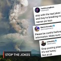 'Stop the jokes': Celebrities call for sensitivity as Taal Volcano threat looms