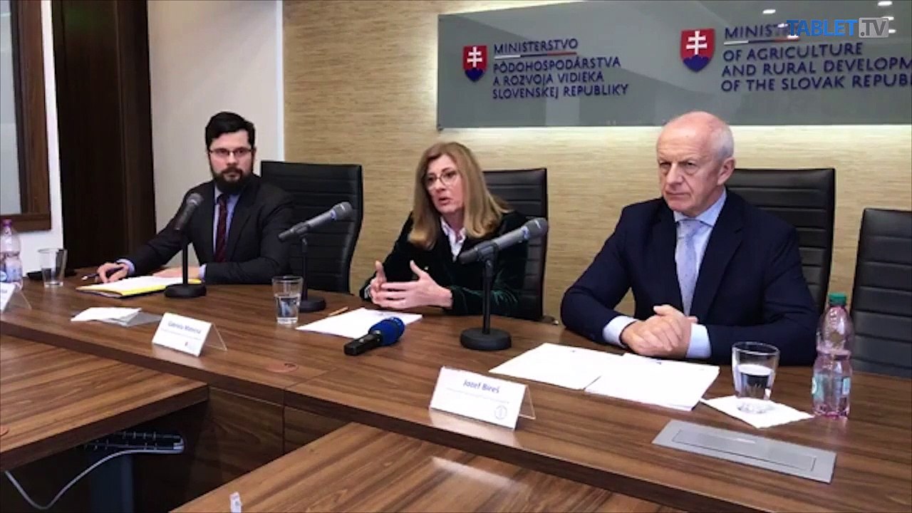 ZÁZNAM: TK ministerky pôdohospodárstva a rozvoja vidieka SR G. Matečnej