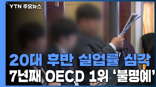 20대 후반 실업률 7년째 OECD 1위... 임금 격차 등 원인 / YTN