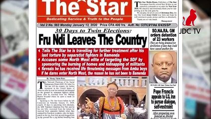 CAMEROONIAN PRESS REVIEW OF JANUARY 13, 2020