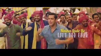 Lyrical: Naina Lade | Dabangg 3 | Salman Khan, Saiee Manjrekar | Javed Ali | Sajid Wajid