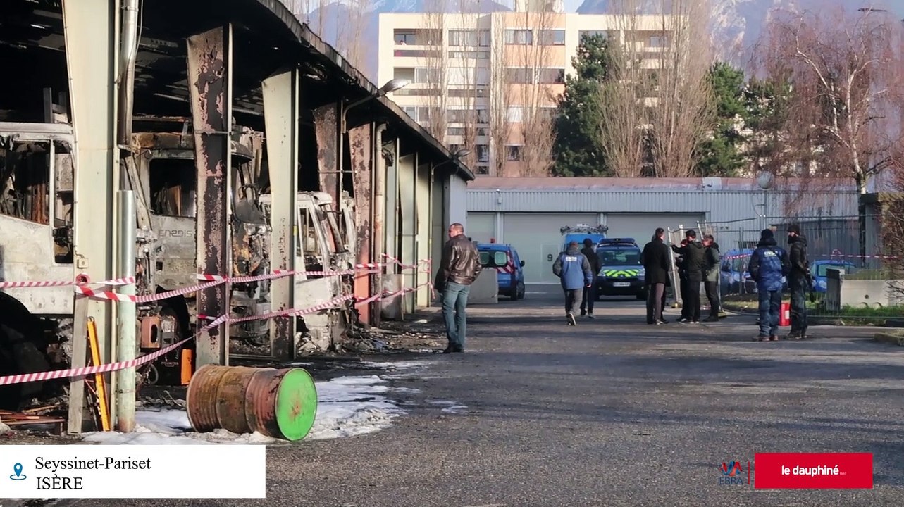 Un garage d'Enedis et 11 véhicules détruits par un incendie