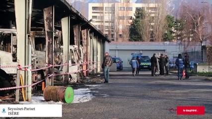 Un garage d'Enedis et 11 véhicules détruits par un incendie