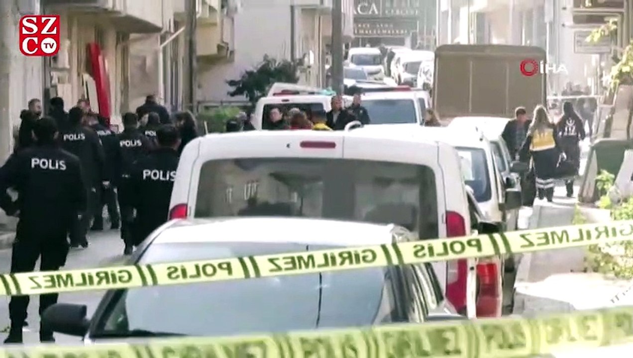 Rehine krizi! Sokak ortasında kadının kafasına silah dayadı!