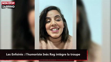 Скачать видео: Les Enfoirés : l’humoriste Inès Reg intègre la troupe (vidéo)