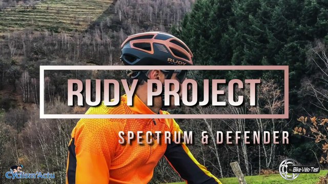 Bike Vélo Test - Cyclism'Actu a testé le casque et les lunettes Rudy Project