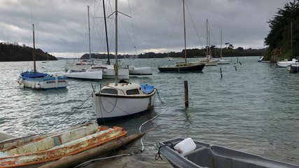 En Rance, le chantier est inondé