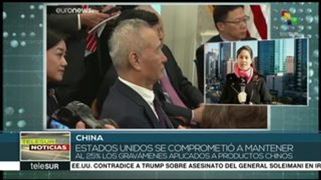 Delegación china viaja a EEUU para firmar I Fase de acuerdo comercial