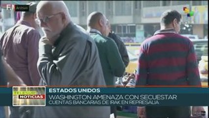 Trump congelaría cuenta bancaria de Irak si expulsa a sus soldados