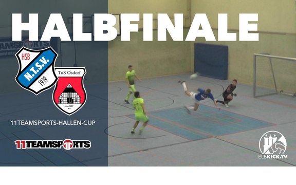 Niendorf lässt TuS Osdorf hinter sich | Niendorfer TSV - TuS Osdorf (Halbfinale, 11teamsports-Hallen-Cup) | Präsentiert von 11teamsports